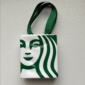 Starbucks Mini Bag in Green and White